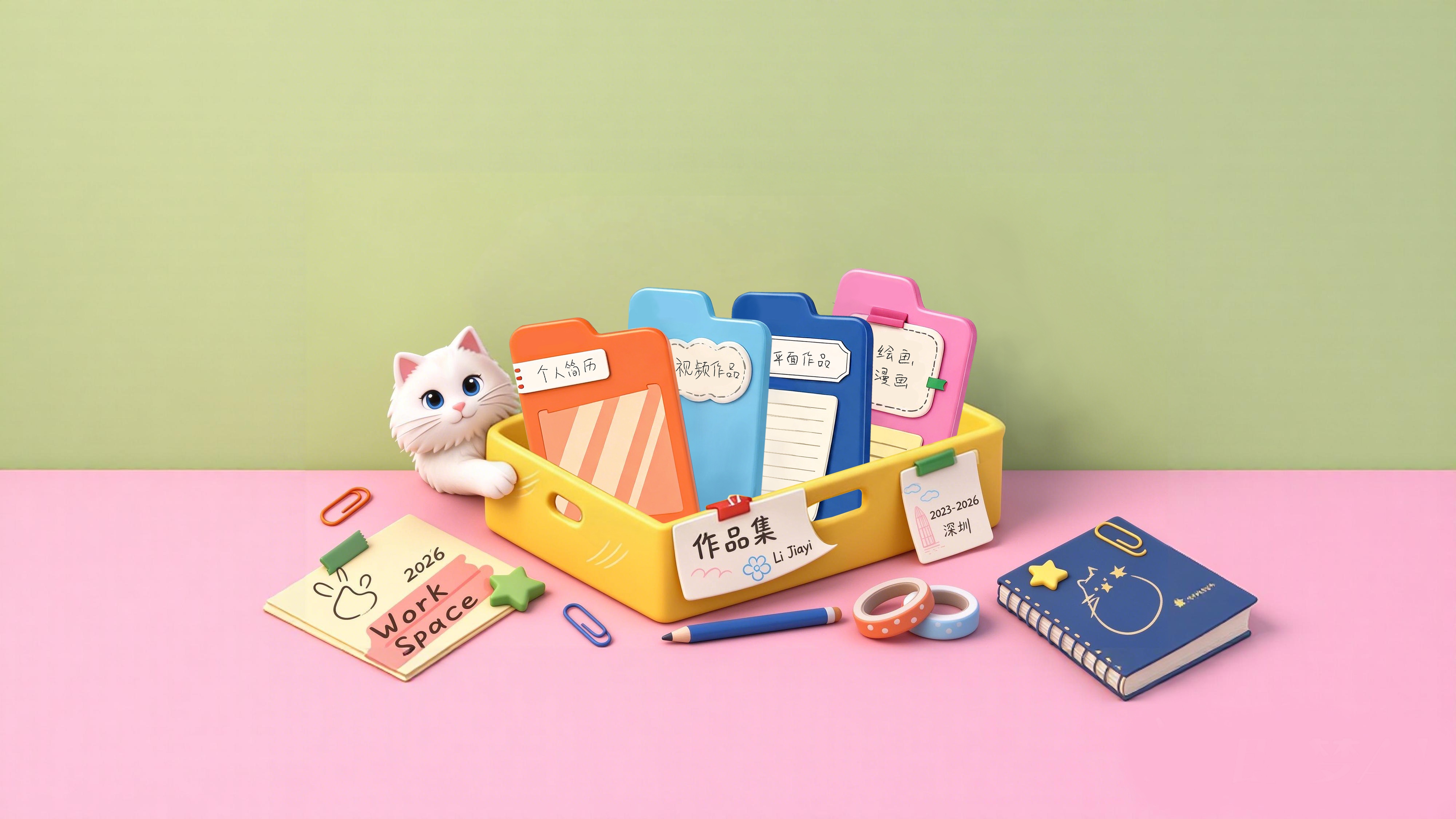 作品集封面